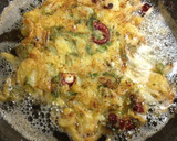 タコの掻き揚げ焼き作り方3写真