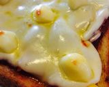 バターとチーズがとろーりピザトースト作り方4写真