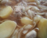 しゃがと手羽元の和風カレー煮作り方2写真