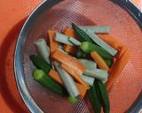 コリコリ触感！オクラと牛蒡の胡麻和え作り方1写真