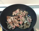 究極の組合せ！牛肉の赤ワインパスタ作り方2写真