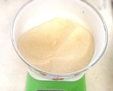 卵白消費にチョコミントマーブル胡桃ケーキ作り方3写真
