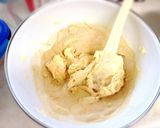 卵白消費にチョコミントマーブル胡桃ケーキ作り方7写真