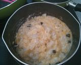 松茸風味のお吸い物でおじや作り方1写真