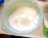 卵白消費にチョコミントマーブル胡桃ケーキ作り方9写真