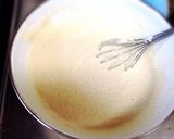 卵白消費にチョコミントマーブル胡桃ケーキ作り方11写真