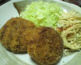 高野豆腐でかさましキャベツメンチカツ作り方9写真