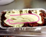 卵白消費にチョコミントマーブル胡桃ケーキ作り方25写真