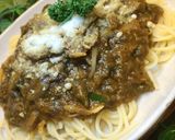 残りカレーでリメイクカレーパスタ作り方3写真