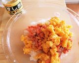 シャケと玉子の酢飯ゴハン作り方8写真