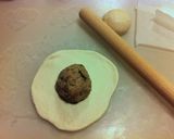 米粉で作るモチモチ肉まん作り方12写真