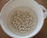 ほゎ甘♡お料理にも使える♫白花豆の甘煮✿作り方1写真