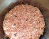 材料適当！圧力鍋で煮込みハンバーグ作り方1写真