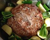 材料適当！圧力鍋で煮込みハンバーグ作り方3写真