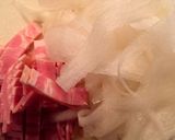 大根とベーコンのパスタ風＊味噌バター炒め作り方2写真