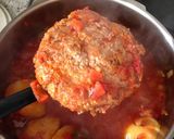 材料適当！圧力鍋で煮込みハンバーグ作り方5写真