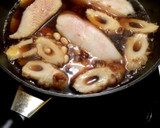 なぜ、かれいの煮付けにちくわと大豆が？作り方10写真