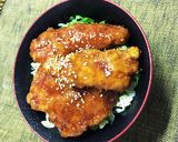 鶏胸肉でジューシー！簡単ソースカツ丼作り方7写真
