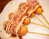 みんなでお好み焼き味のアメリカンドッグ作り方7写真