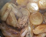 手羽中と大根の煮物作り方8写真