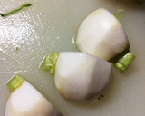 かぶともやしのとろとろあんかけ作り方1写真