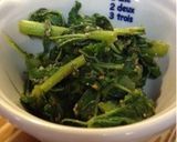 聖護院大根葉の胡麻和え作り方3写真