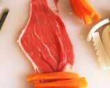 子供も食べやすい肉巻き野菜鍋♪作り方2写真