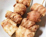 串揚げ風♡はんぺん.トマト.葱の豚肉巻き作り方5写真