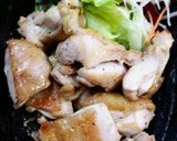 簡単。鶏もも肉の塩コショウ焼き♥作り方4写真