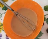 菜の花の豆乳ピリ辛だれ♪作り方3写真