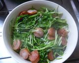 簡単☆水菜丼（いろんな野菜でＯＫ）作り方4写真