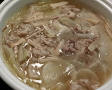 簡単☆大根と豚肉のみぞれ鍋～〆はパスタ！作り方6写真