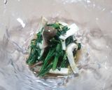 春菊ときのこのサッパリお浸し作り方6写真