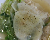 簡単☆大根と豚肉のみぞれ鍋～〆はパスタ！作り方9写真