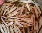 ゴボウ＆舞茸＆油揚げ炊き込みご飯作り方1写真