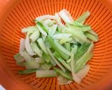 SDGs🥬キャベツの芯でスピード浅漬け作り方2写真