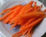豚ロースの野菜巻き しょうが焼き風作り方2写真