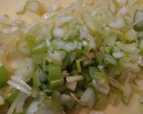 大豆モヤシとほうれん草の♪坦々豆乳汁作り方1写真