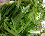 簡単☆ささみと水菜のマヨ胡麻和え作り方2写真