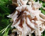 簡単☆ささみと水菜のマヨ胡麻和え作り方5写真