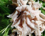 簡単☆ささみと水菜のマヨ胡麻和え作り方5写真