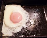 卵焼きフライパンで♡半熟目玉焼きトロ〜ン作り方4写真