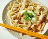 レモンとだし醤油の釜揚げうどん作り方10写真