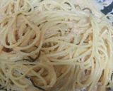 簡単たらこクリームパスタ作り方2写真