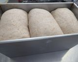 黒豆煮汁で♪全粒粉食パン☆ＨＢ使用作り方7写真