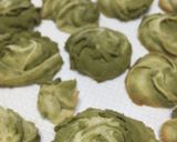 抹茶マーブル 絞り出しクッキー作り方7写真