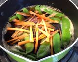 簡単♪さやえんどうの卵煮作り方4写真