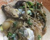 リメイク・すき焼きの残りで・牛玉丼作り方4写真