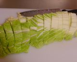 ✿土鍋de白菜とサバ缶の生姜煮✿　お鍋作り方1写真