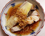 たらと白菜のごま油香る蒸し煮作り方7写真